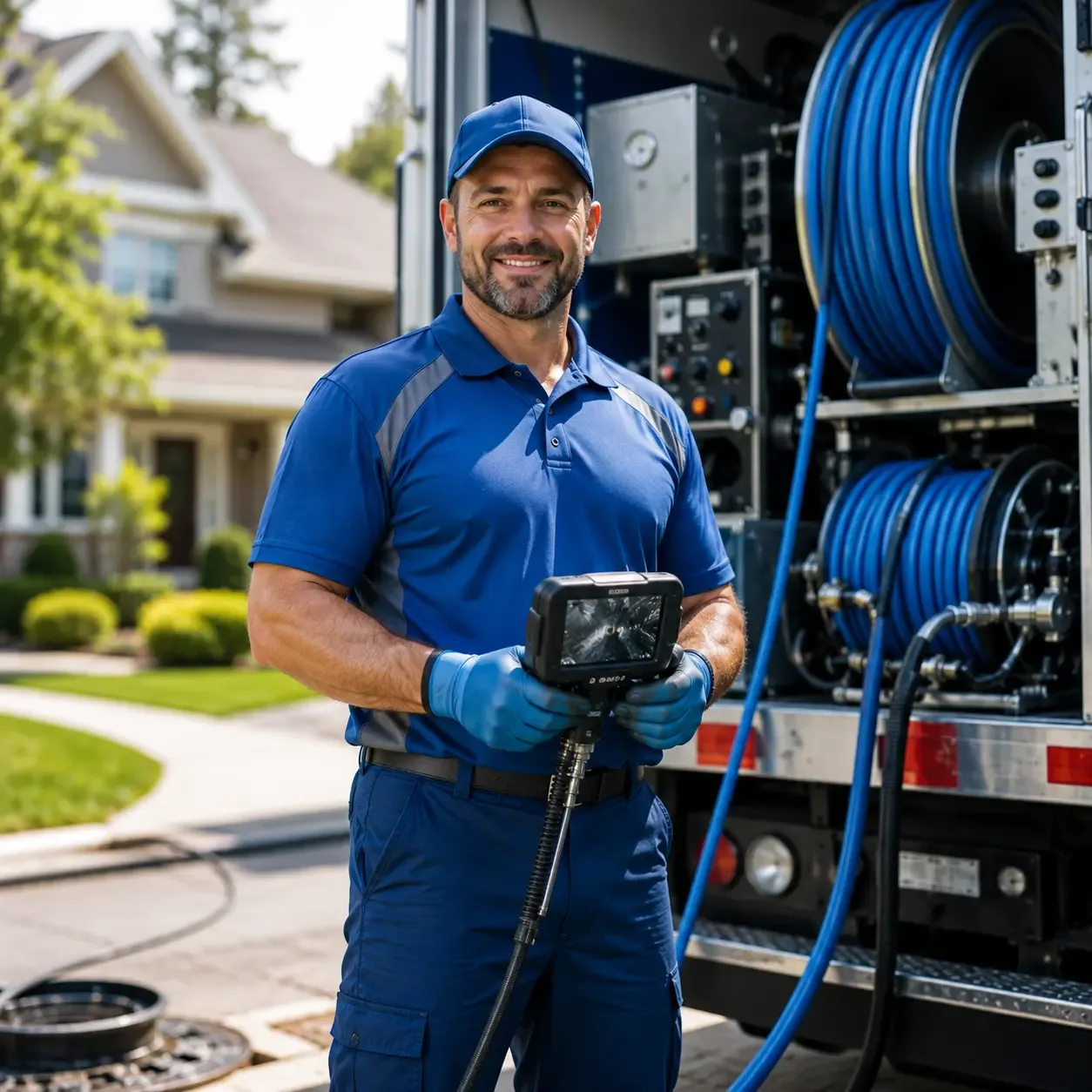 Local outdoor drain cleaning specialists in Clyman, WI